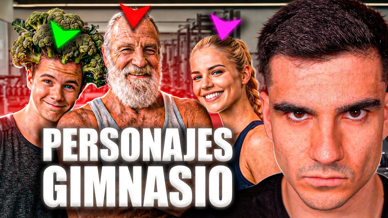 El GYM está lleno de estos personajes💀 ¿cuál eres tú?