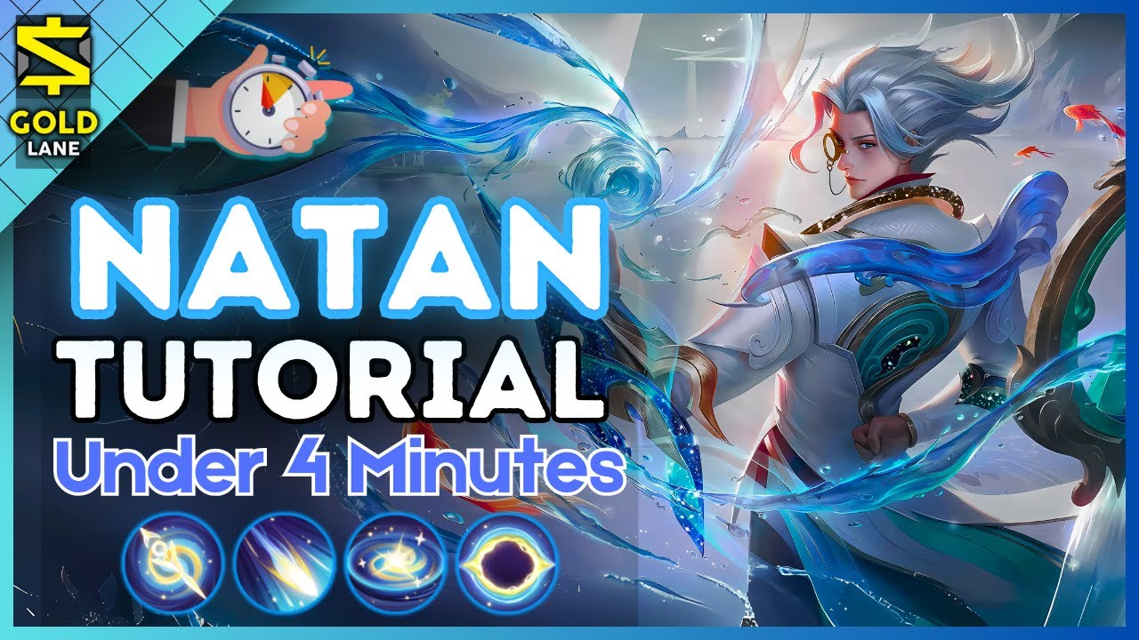 4-Minute Natan Tutorial in the Gold Lane || (MLBB S34) 2024