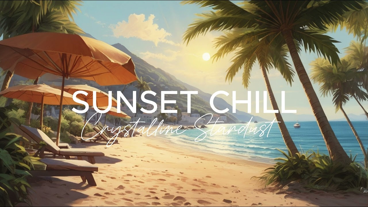 Crystalline Stardust - Sunset Chill | Bossa nova EDM