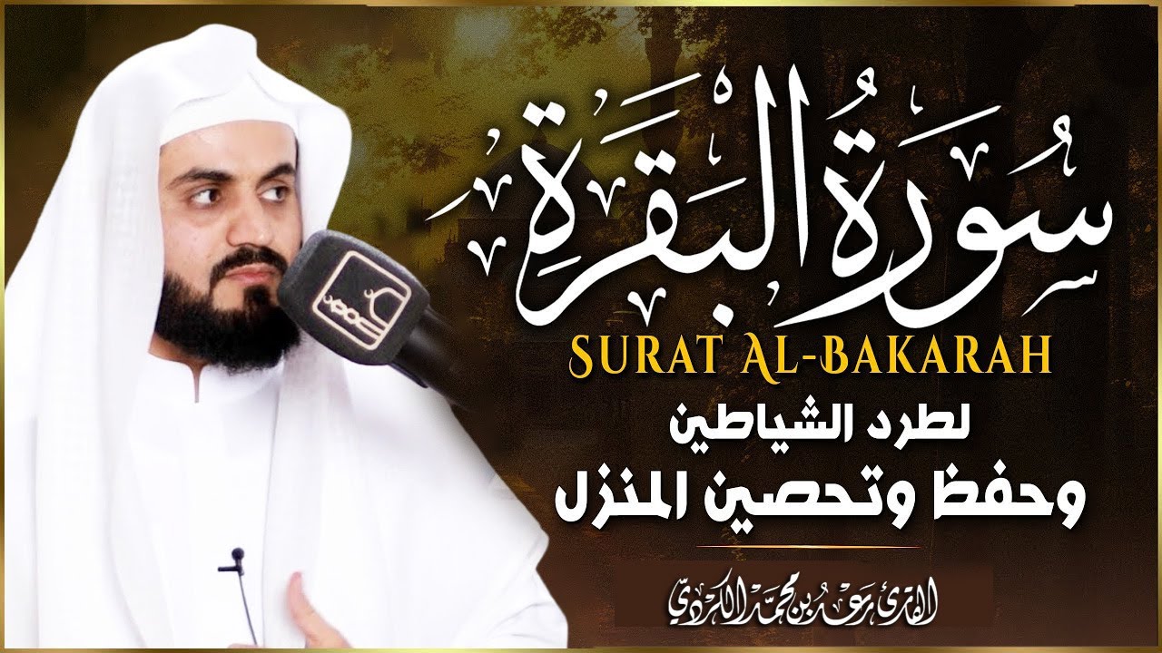 سورة البقرة كاملة بالترتيل السريع بصوت يُذهل القلوب 💛 | القارئ رعد الكردي