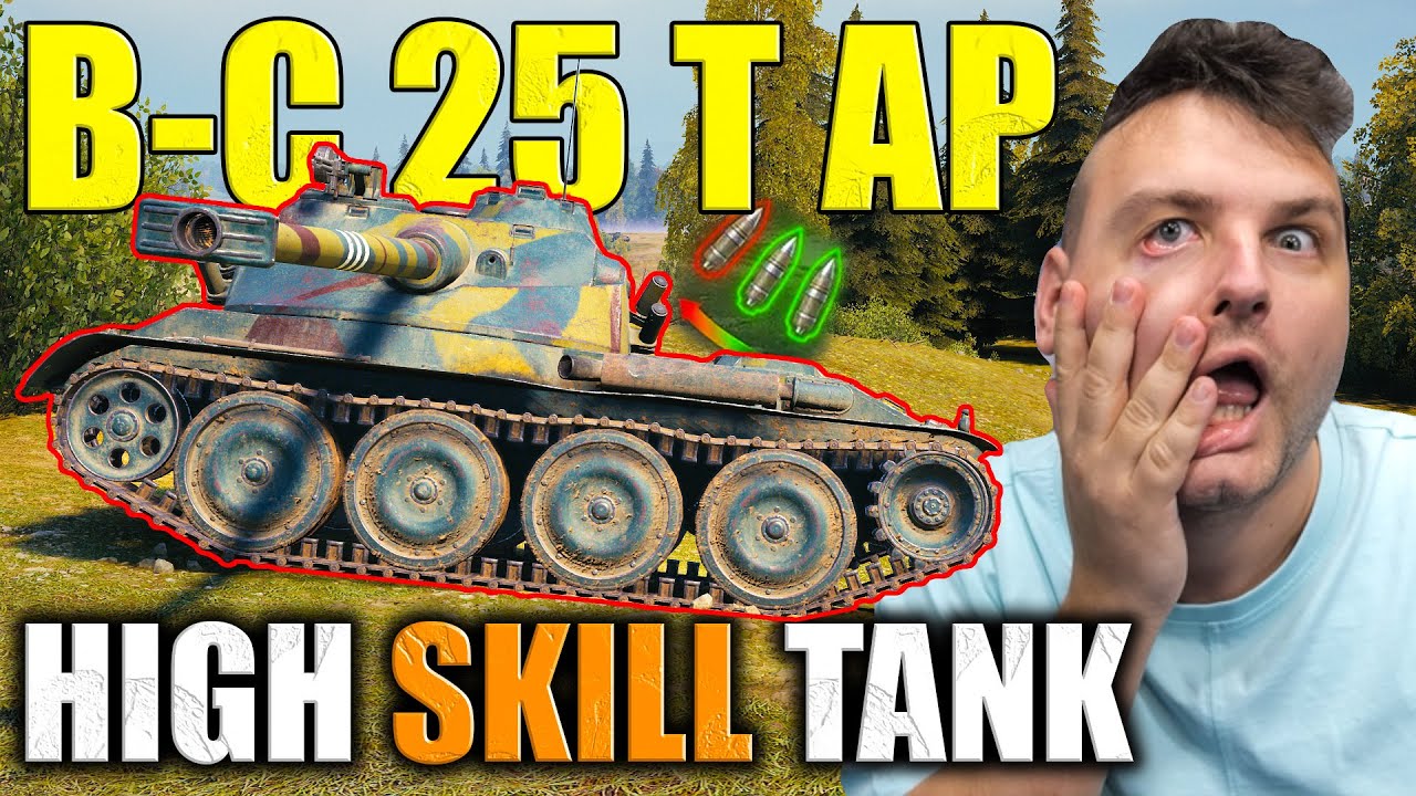 B-C 25 t AP: So Hard Tank to Play With! | World of Tanks