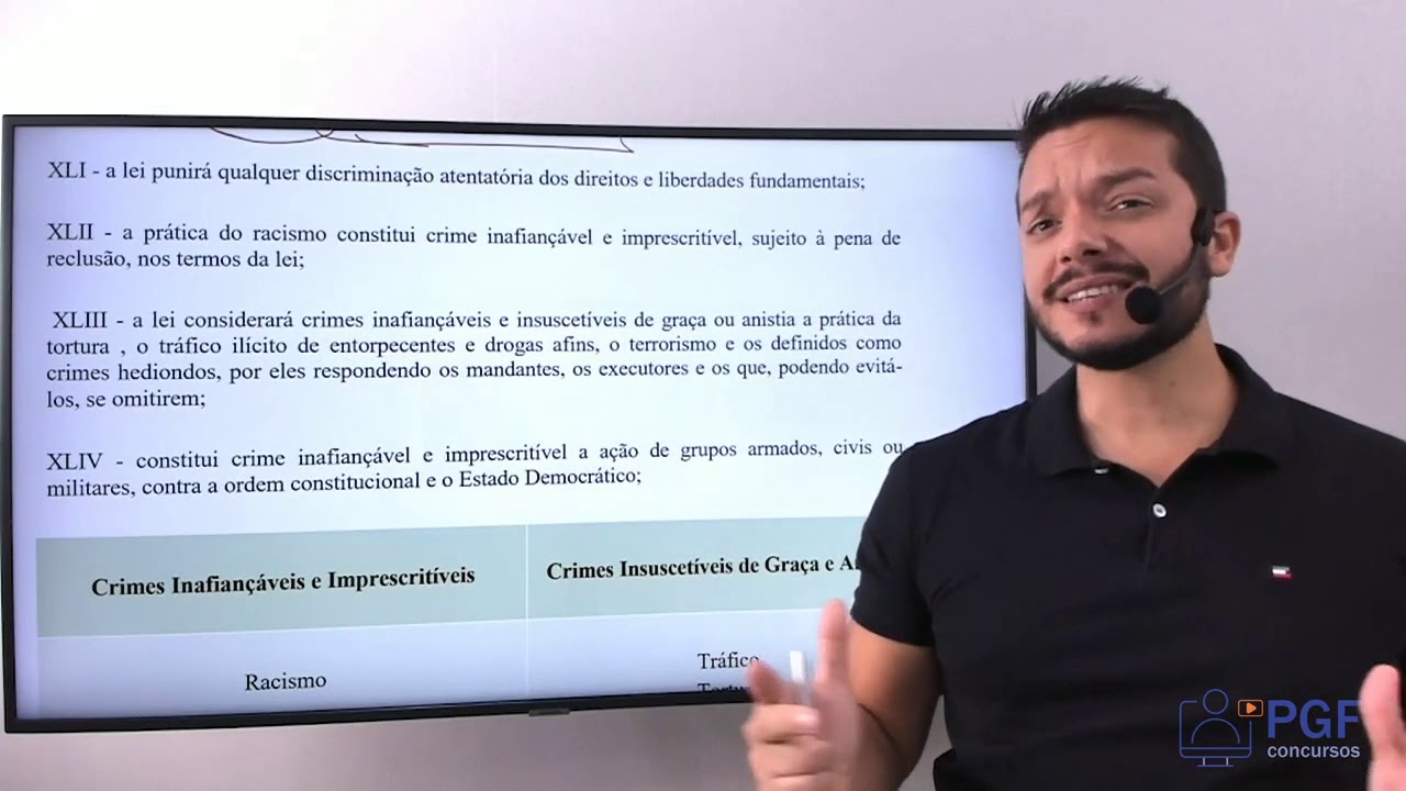 Constitui&ccedil;&atilde;o Federal - Artigo 5&ordm; - Direitos e Deveres Individuais e Coletivos - Aula 03
