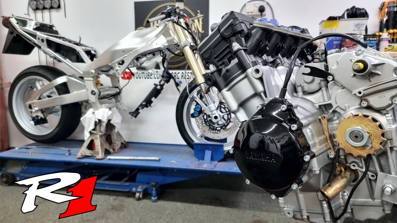Restoration Of An Abandoned Yamaha R1 - Genuine Barn Find! - Part 6