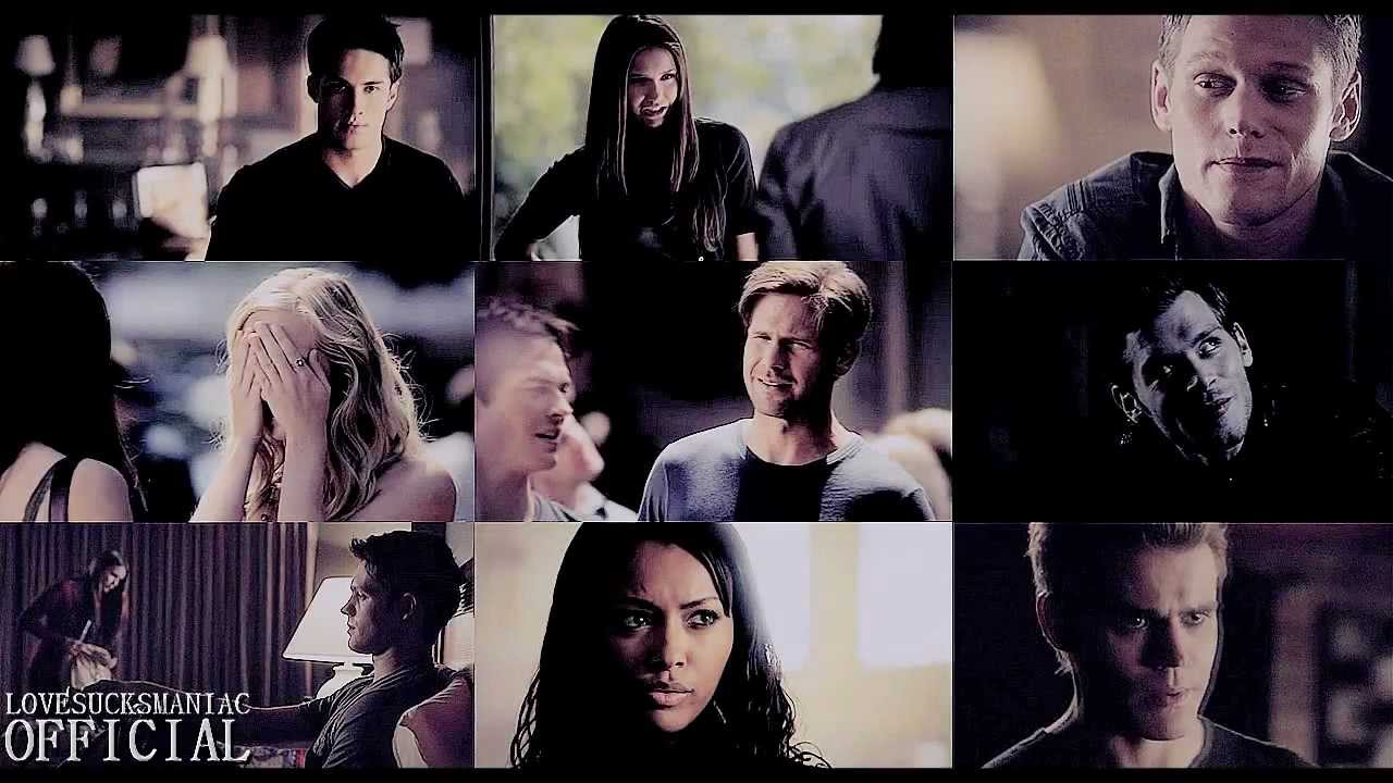 ● damon + elena | the awkward moment when... (HUMOR!)