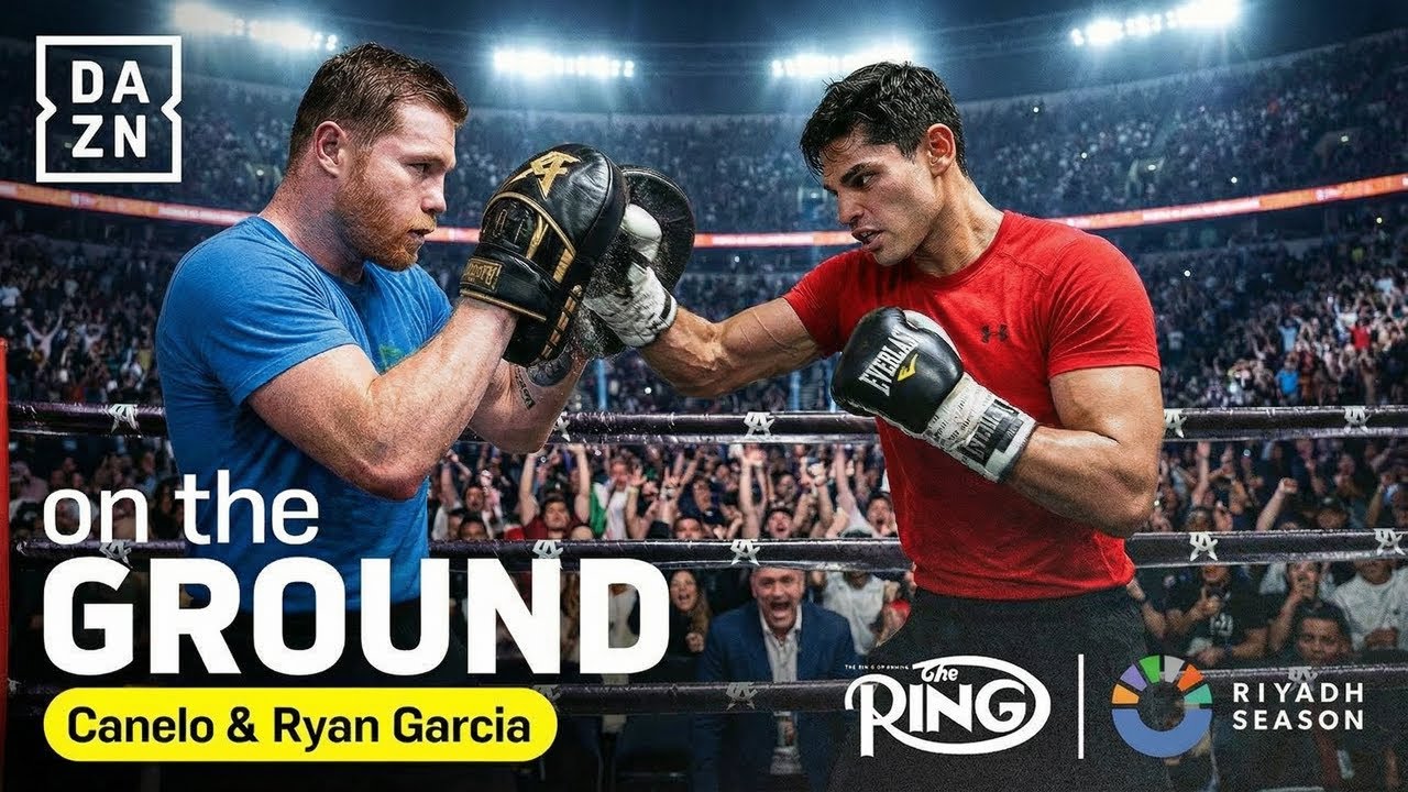 INSIDE CAMP Ryan Garcia SPARS With Canelo Alvarez Ahead of Mario Barrios Fight