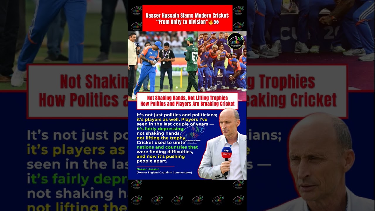🤯🔥 Nasser Hussain Slams BCCI & Indian Players 😳