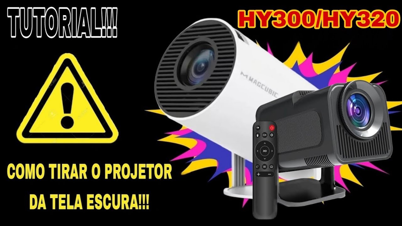 ATUALIZADO!!! COMO TIRAR SEU HY300/HY320 DA TELA ESCURA!!! Bug das configurações avançadas!!!