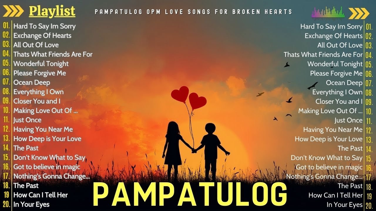 Pampatulog OPM Love Songs for Broken Hearts💔 Soft Night Melodies to Cry, Heal, and Fall Asleep