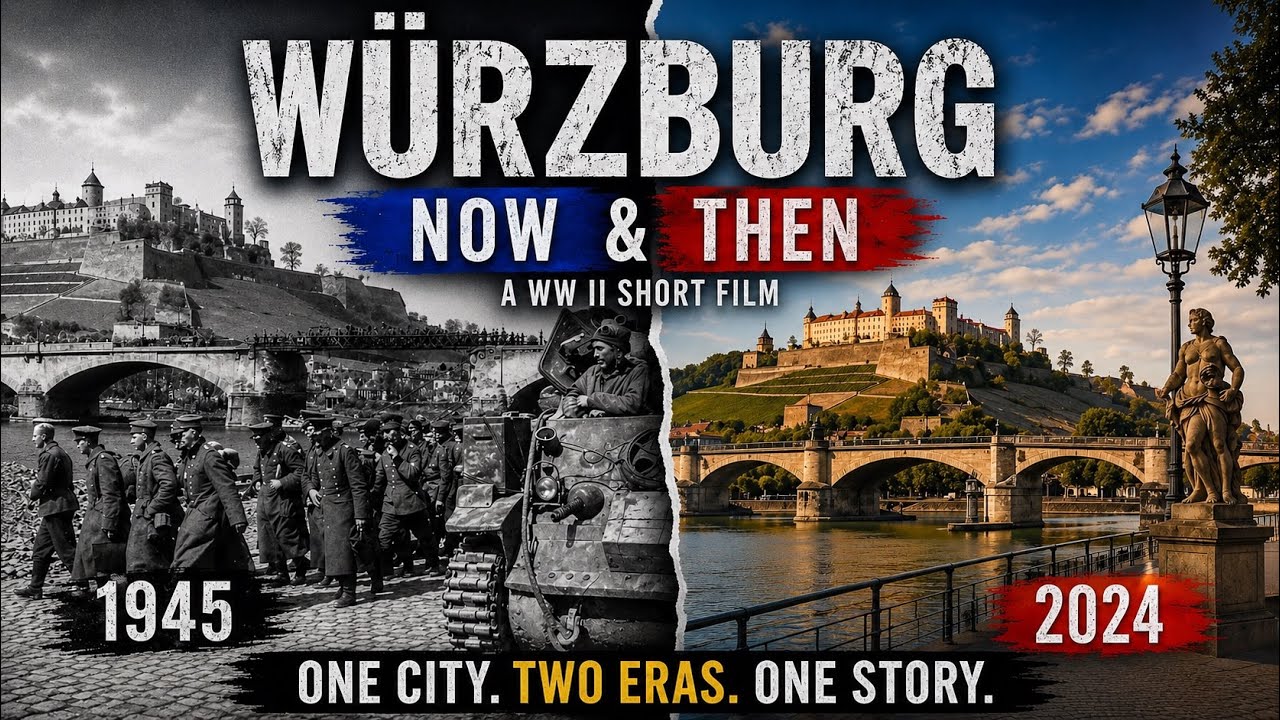 Würzburg -  Now & Then . A WW II  Short Film