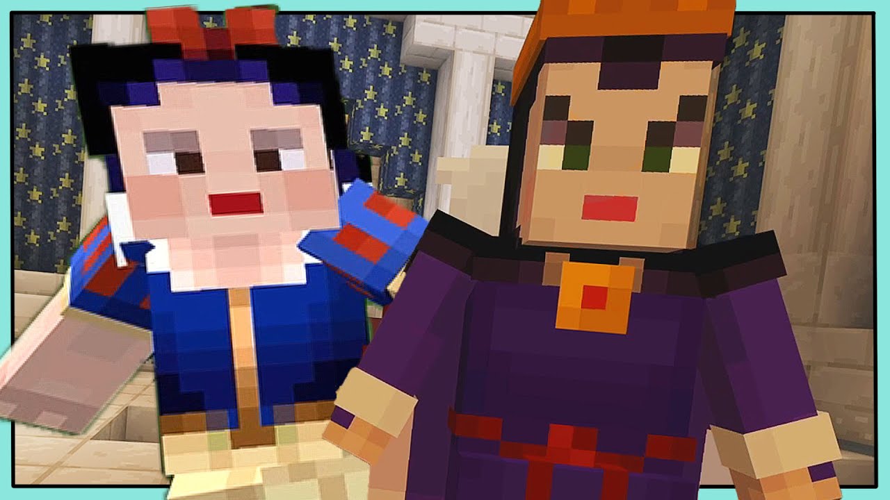 BETTER THAN THE NEW MOVIE | Minecraft Disney World Of Adventure - Snow White