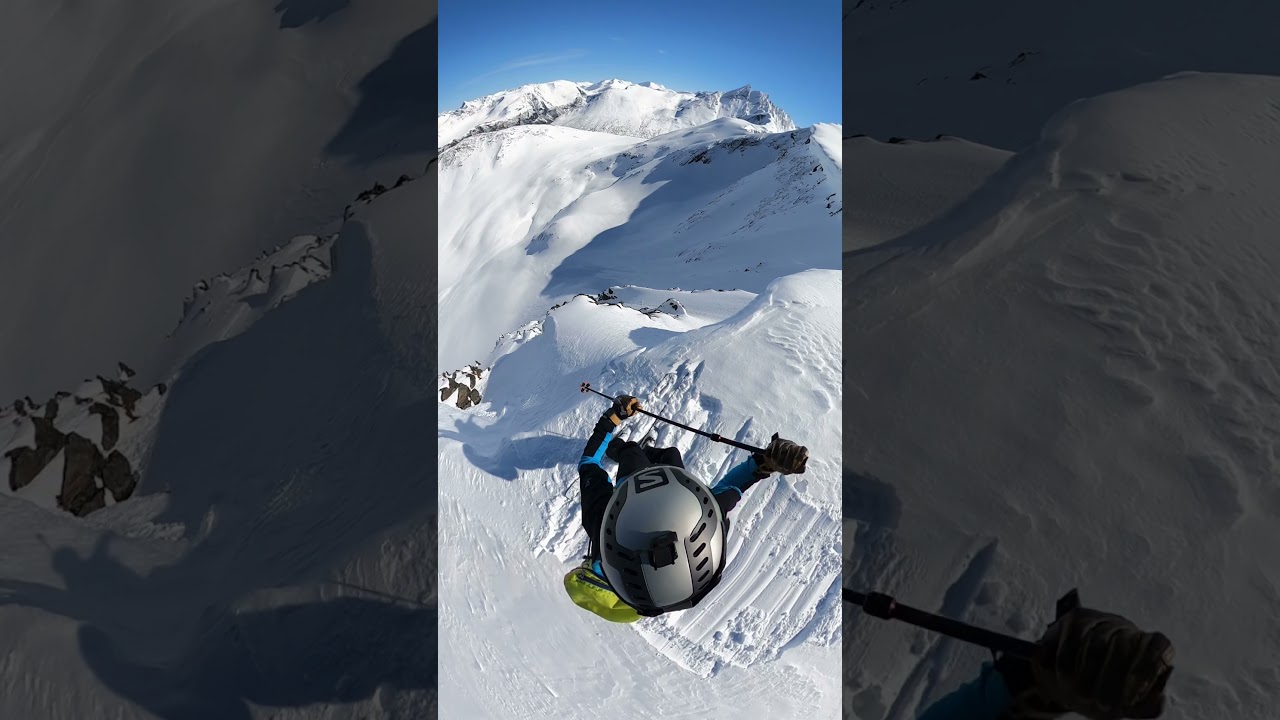 Skiing from the Famous Romsdalseggen in Romsdalen