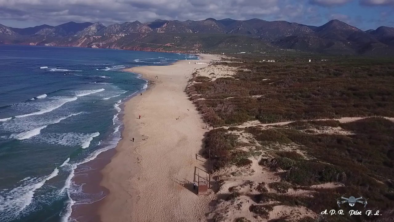 spiaggia di  Sa Punta e  S' Arena  Funtanamare   ( Sulcis - Sardegna)
