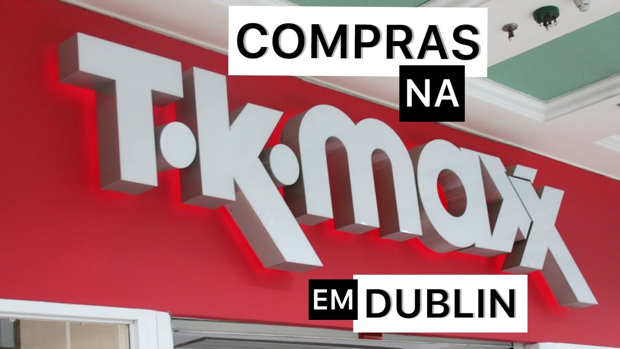 FAZENDO COMPRAS NA TK MAXX | Loja de departamento no Shopping St. Stephen's Green em Dublin