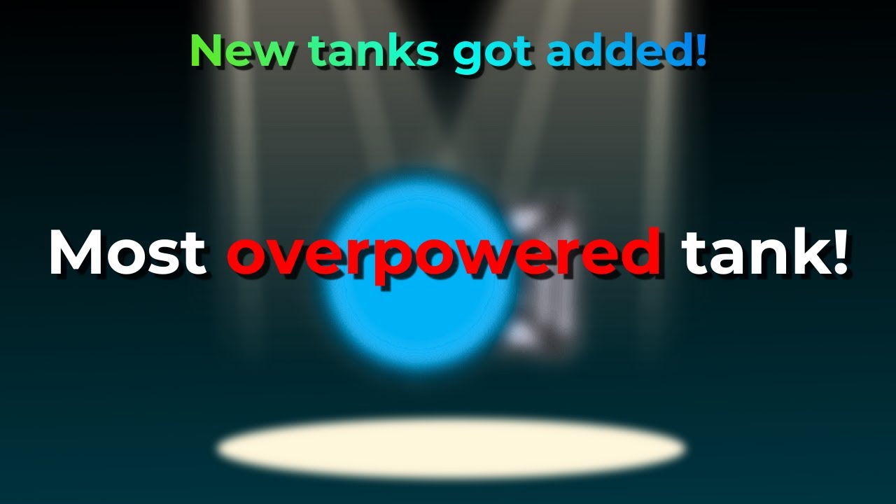The most overpowered tank in arras.io! | New Tanks got added?! | Arras.io Beta Tester
