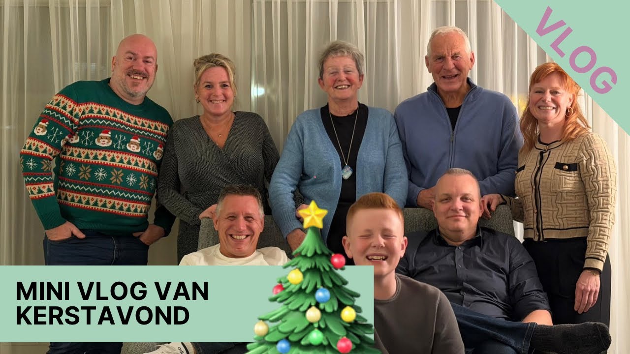 Dit keer een mini vlog van kerstavond met het gezin. VLOG#457 Ingrid Speijer en pijn