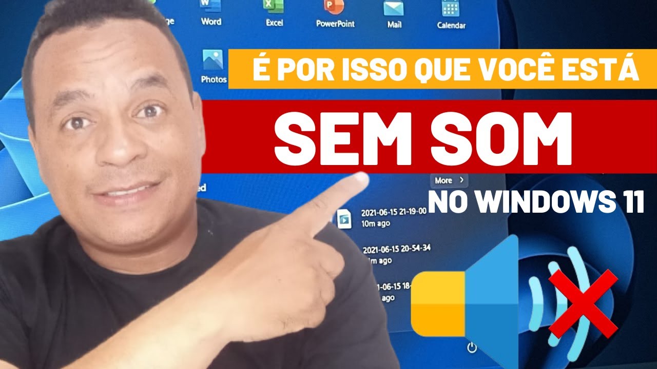 Windows 11 sem som (Problema Resolvido)