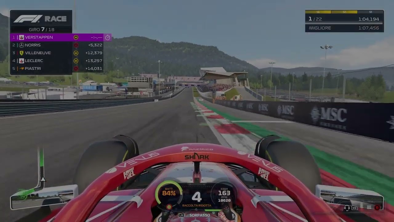 136 F1 2025  CARRIERA MY TEAM, GARA IN AUSTRIA INVERTITO; CHE LOTTA INCREDIBILE