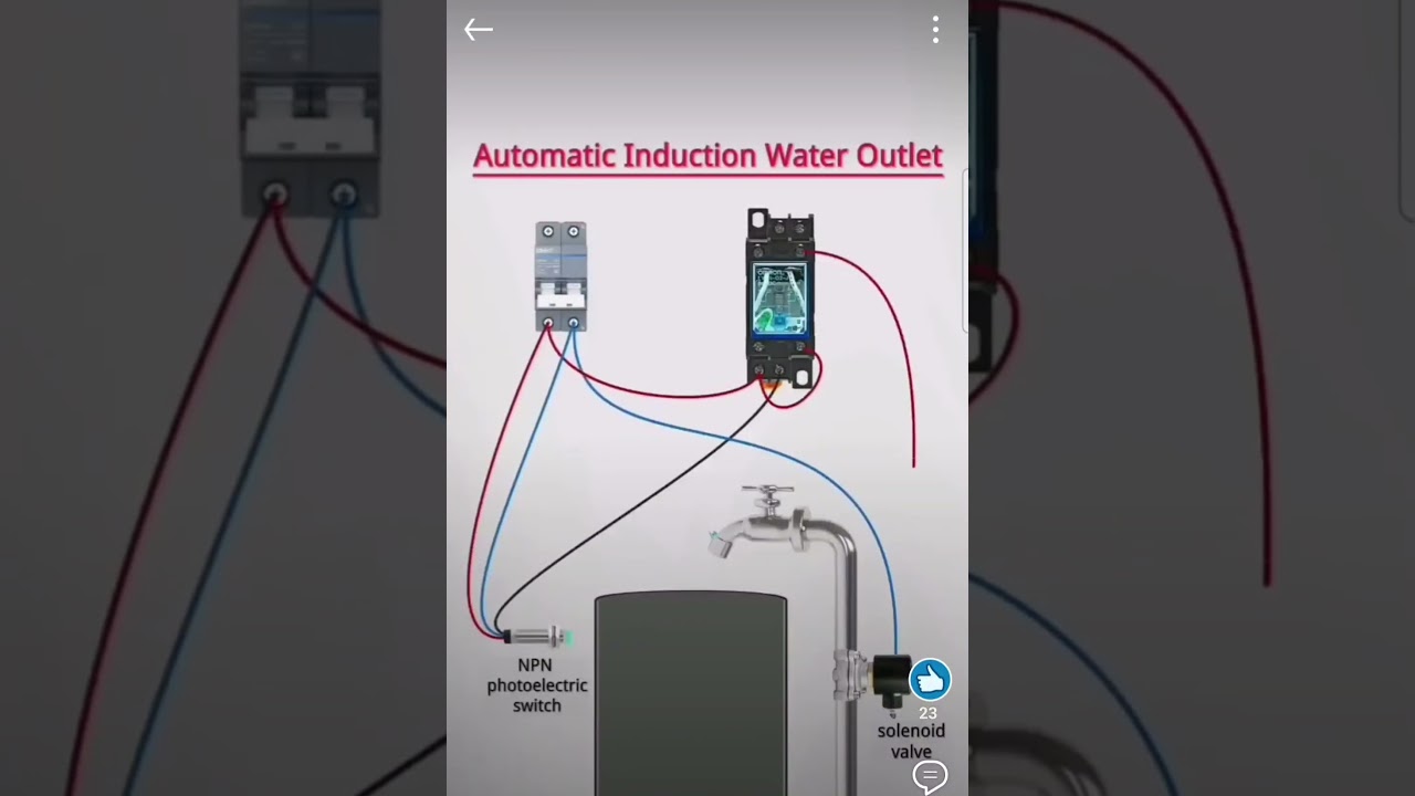 подключение датчика уровня жидкости.Connecting a liquid level sensor