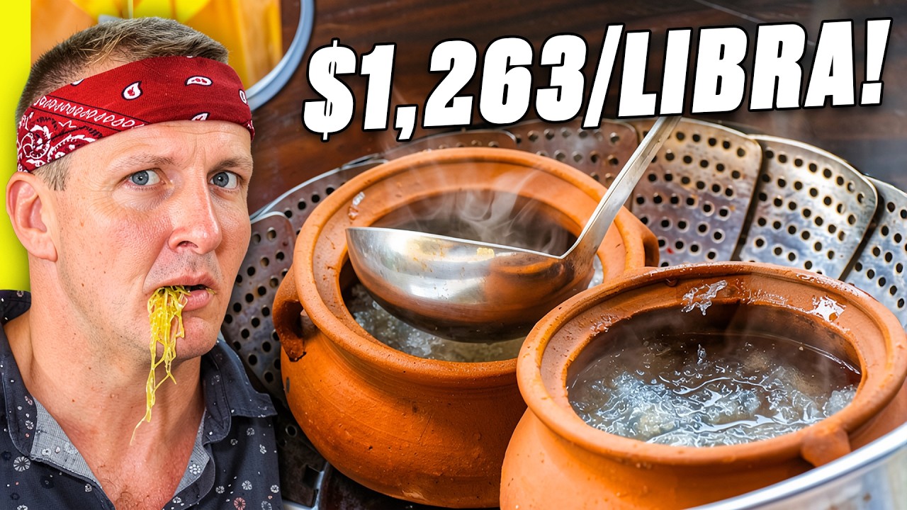 ¡El ingrediente más caro de Asia! ¡Más valioso que el ORO!