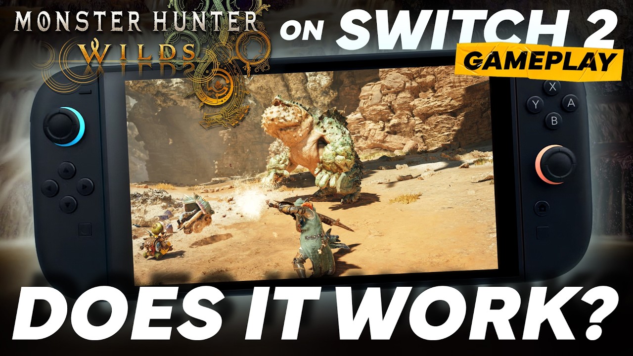 Monster Hunter Wilds na Nintendo Switch 2 &ndash; 10 minut EKSKLUZYWNEJ rozgrywki (tryb przenośny)