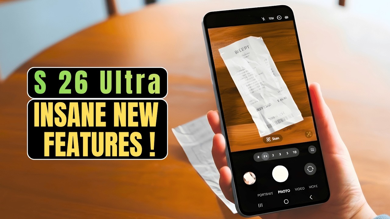 Galaxy S 26 Ultra - INSANE NEW FEATURES !