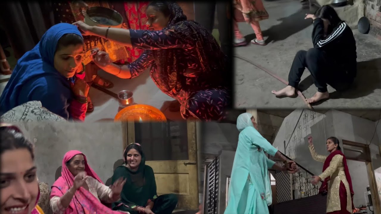 अपनी दोस्त की शादी के लेडीज़ संगीत को चार चांद लगाने हम पहुंचे हरसोला गांव जहां सीखा देसी नाच🤩🥳🎉💃