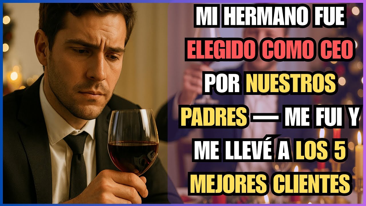 Mi Hermano Fue ELEGIDO Como CEO Por Nuestros Padres — Me Fui y Me Llevé a los 5  MEJORES CLIENTES
