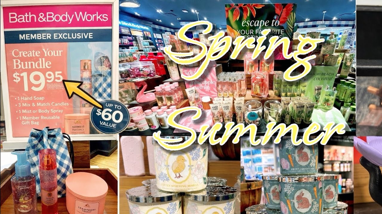 Весенне-летнее настроение в Bath & Body Works 🌸🌴 + набор за 19,95$!