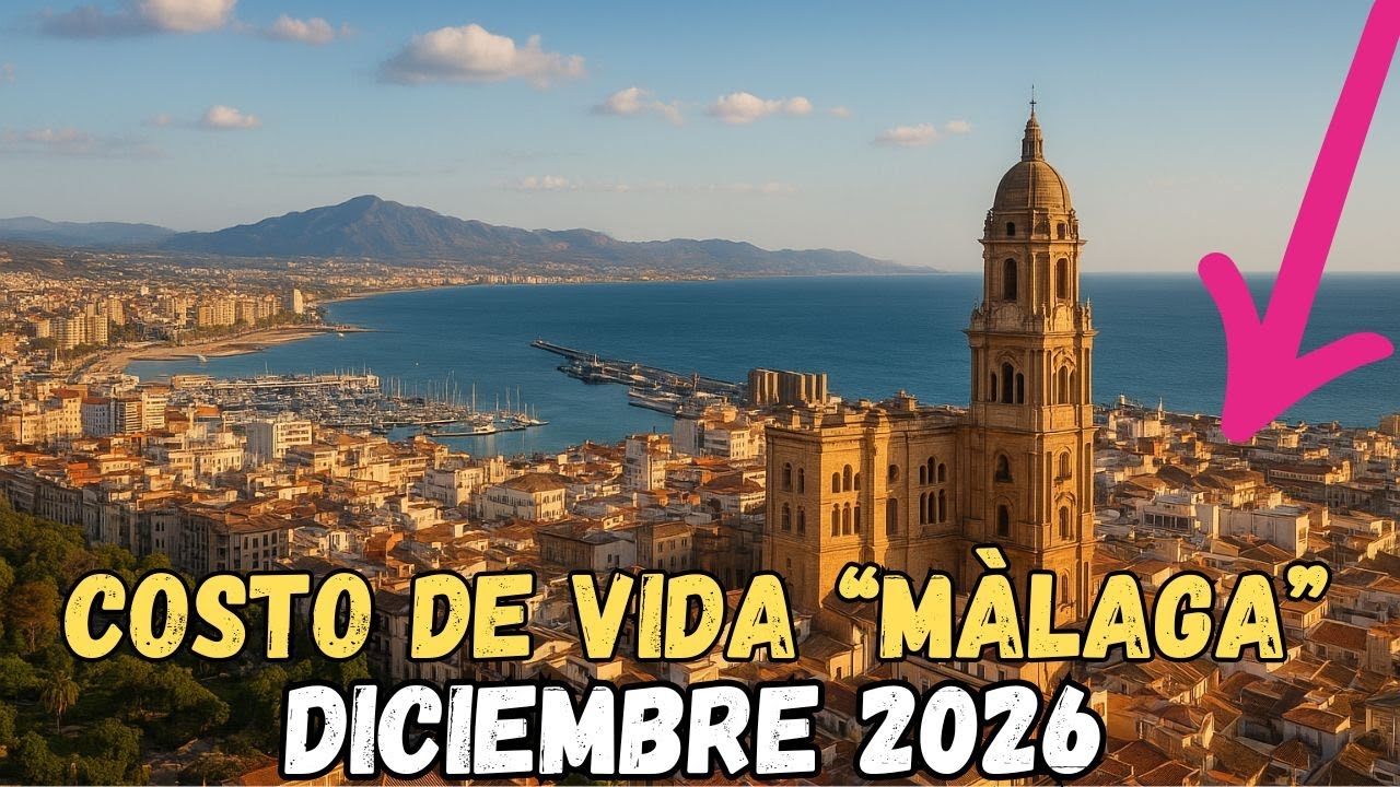 &iquest;CU&Aacute;NTO CUESTA VIVIR EN MALAGA? #CuantoCuestaVivir #Espa&ntilde;a2026