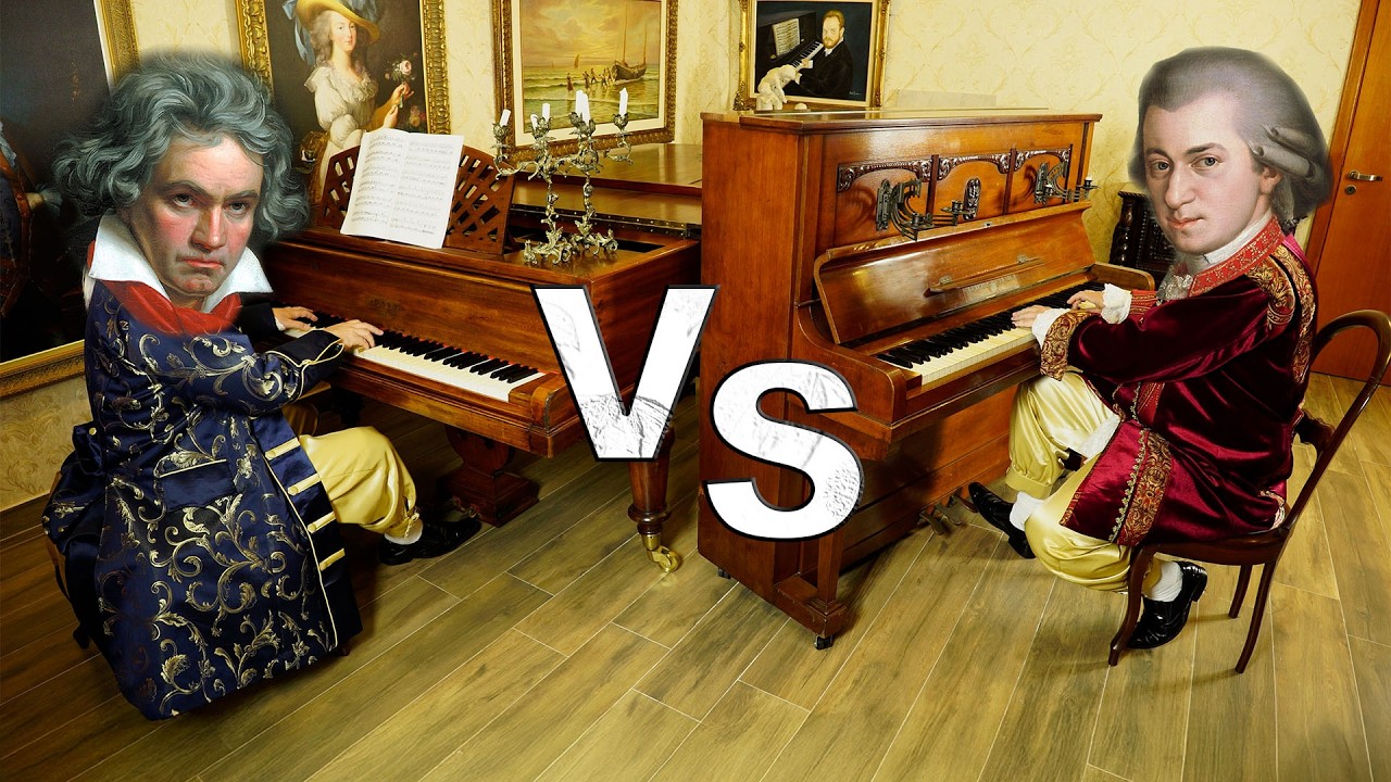 Mozart vs Beethoven: The Ultimate Piano Battle!