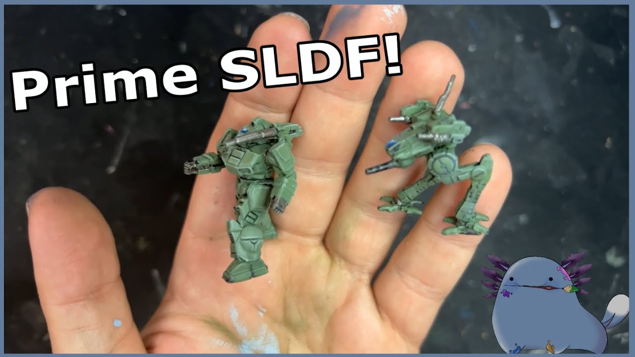 Painting SLDF Mechs!