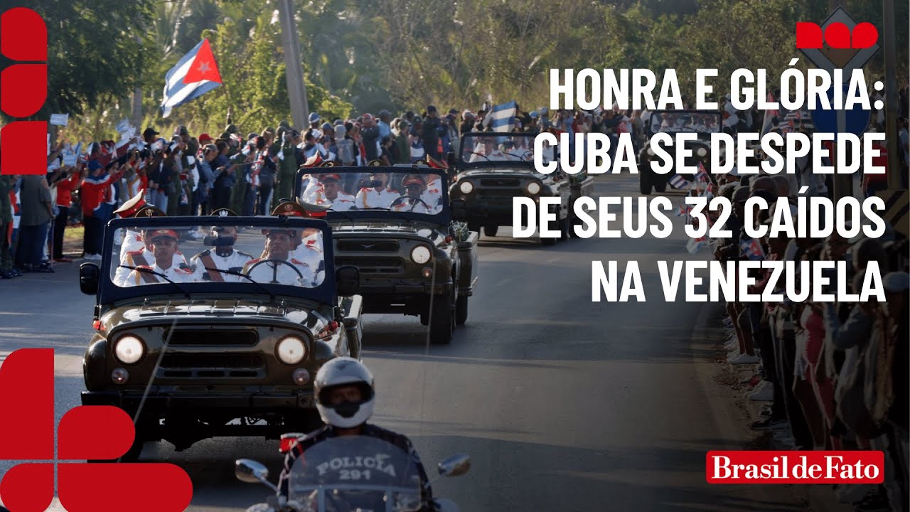'Não deram um passo atrás': Cuba homenageia os 32 cubanos mortos ao defender a Venezuela
