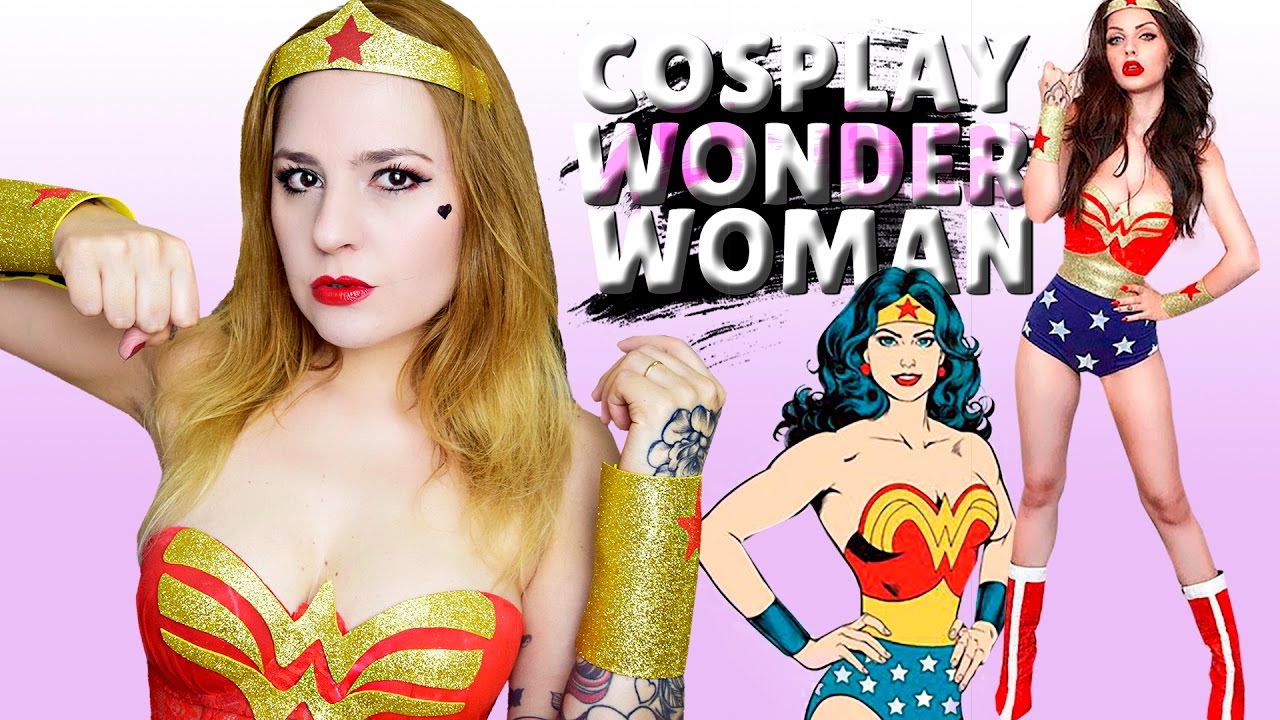 DIY- MULHER MARAVILHA COMPLETO BOTAS, ROUPAS, ACESSÓRIOS (Wonder Woman Cosplay)