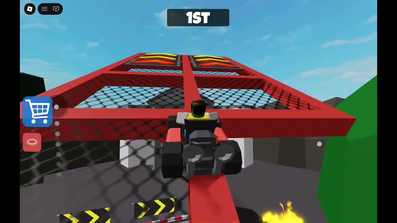 Warning flashing lights! Beating great school breakout in easy mode in roblox