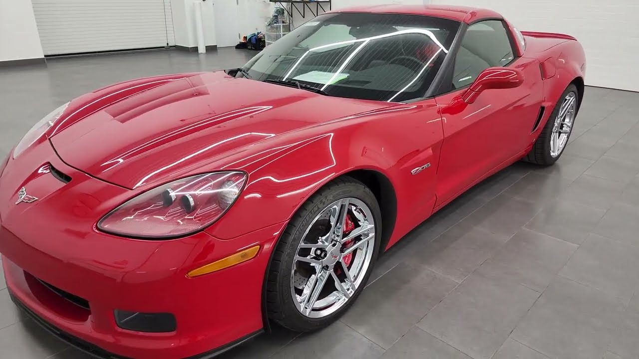 2009 CHEVROLET CORVETTE Z06 3LZ NAV VICTORY RED 4K WALKAROUND 13166Z SOLD!