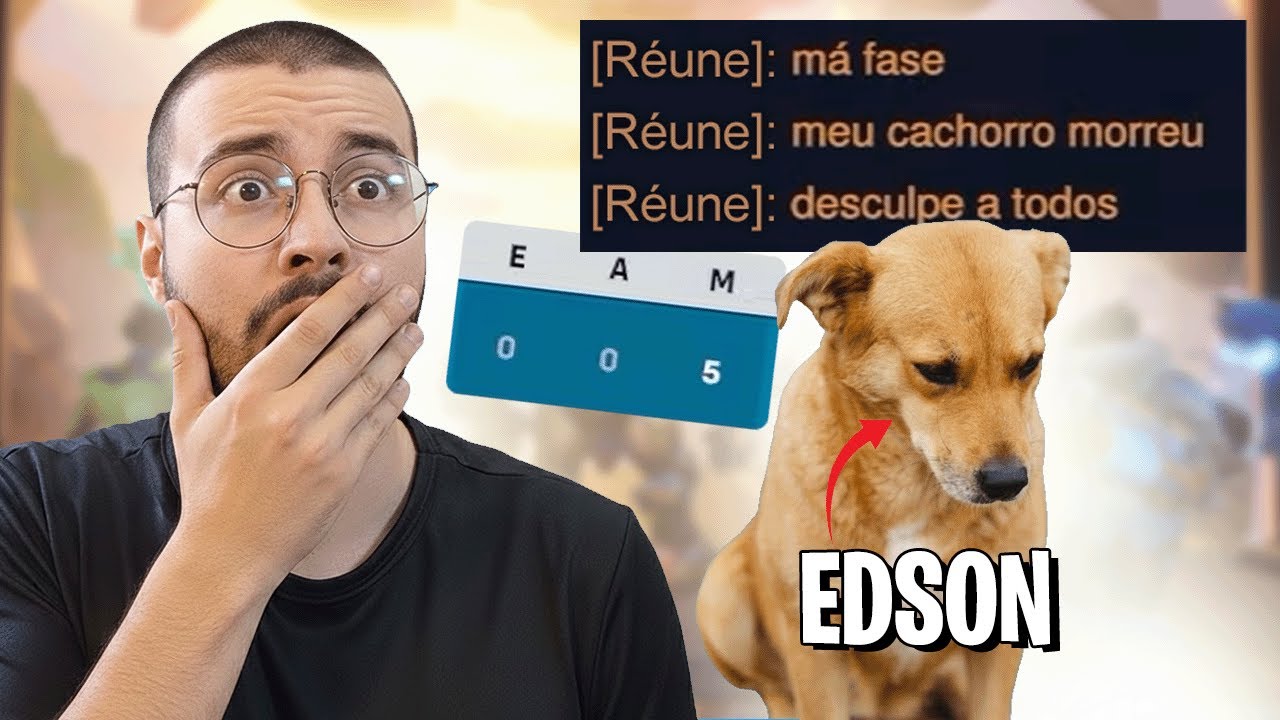 FIQUEI 0/5 E DEI A DESCULPA DO CACHORRO MORTO KKKKKKKKKKK