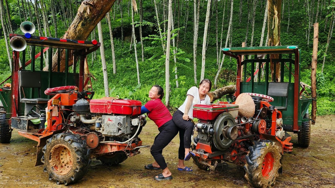 Agricultural vehicles, buy wood from people and sell to wood factories