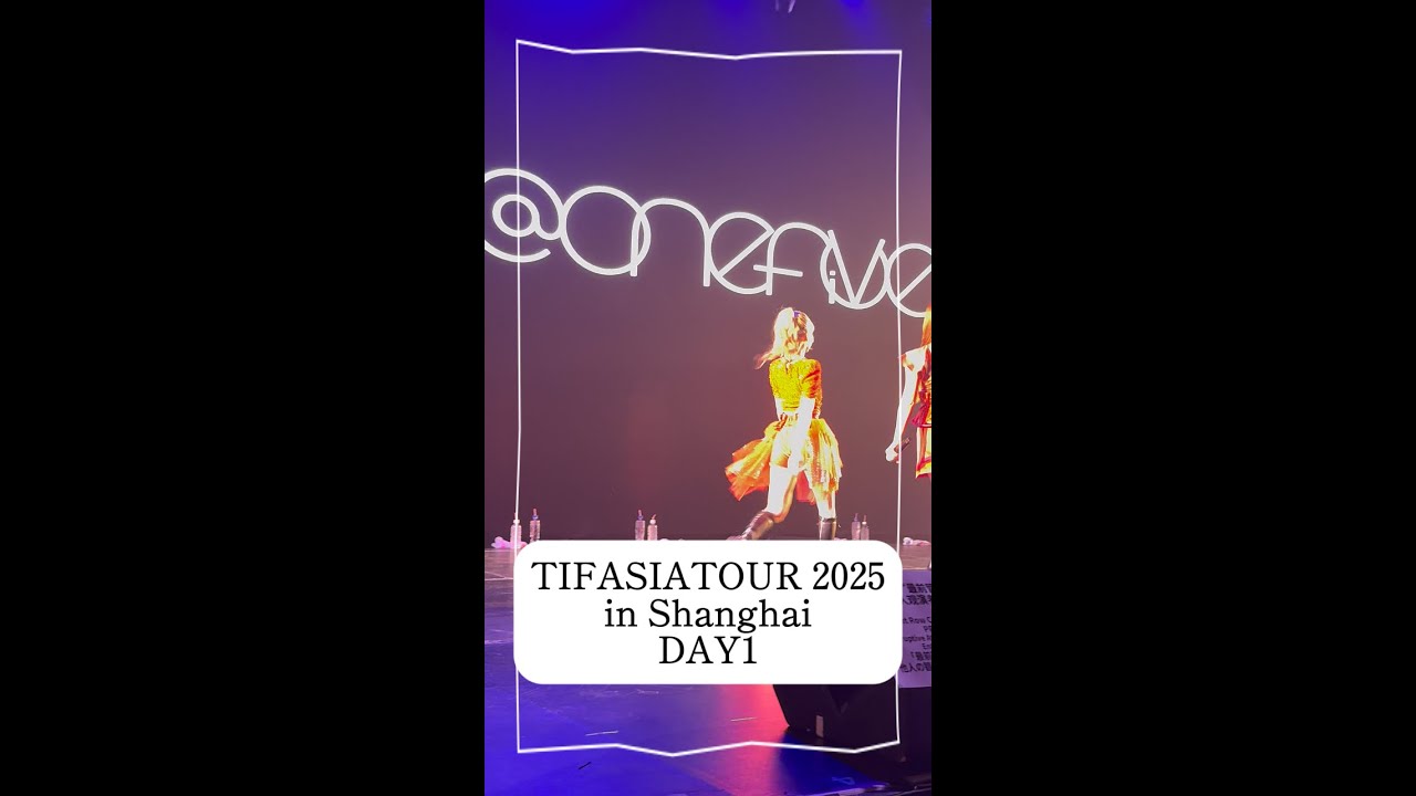 @onefive　2025.6.14　TIFASIATOUR 2025 in Shanghai　バンダイナムコ上海文化センターDAY1 4k