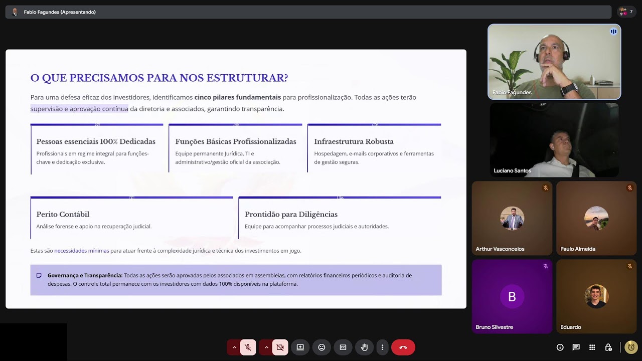 Live de Alinhamento, Esclarecimentos e Propostas - 9/2/2026