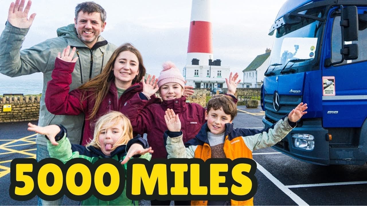 We Drove The Entire Coast Of Britain in a 7.5T Lorry