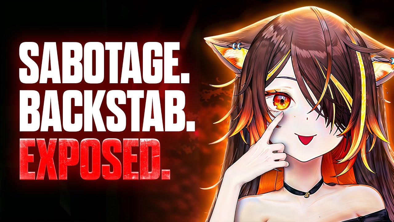 Backstabbing, Blacklisting, Betrayal: The Rise and Fall of VTuber Sinder