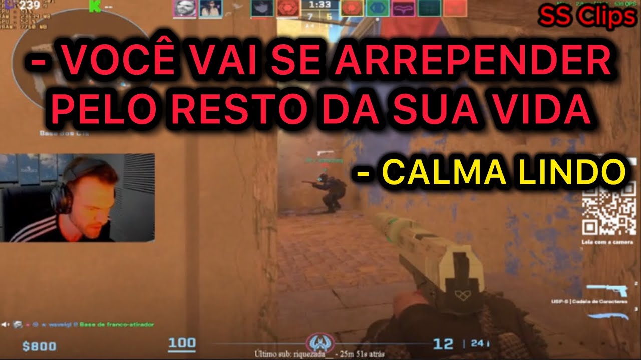 CHAMOU O WAVE DE LINDO E ELE TILTOU!!!