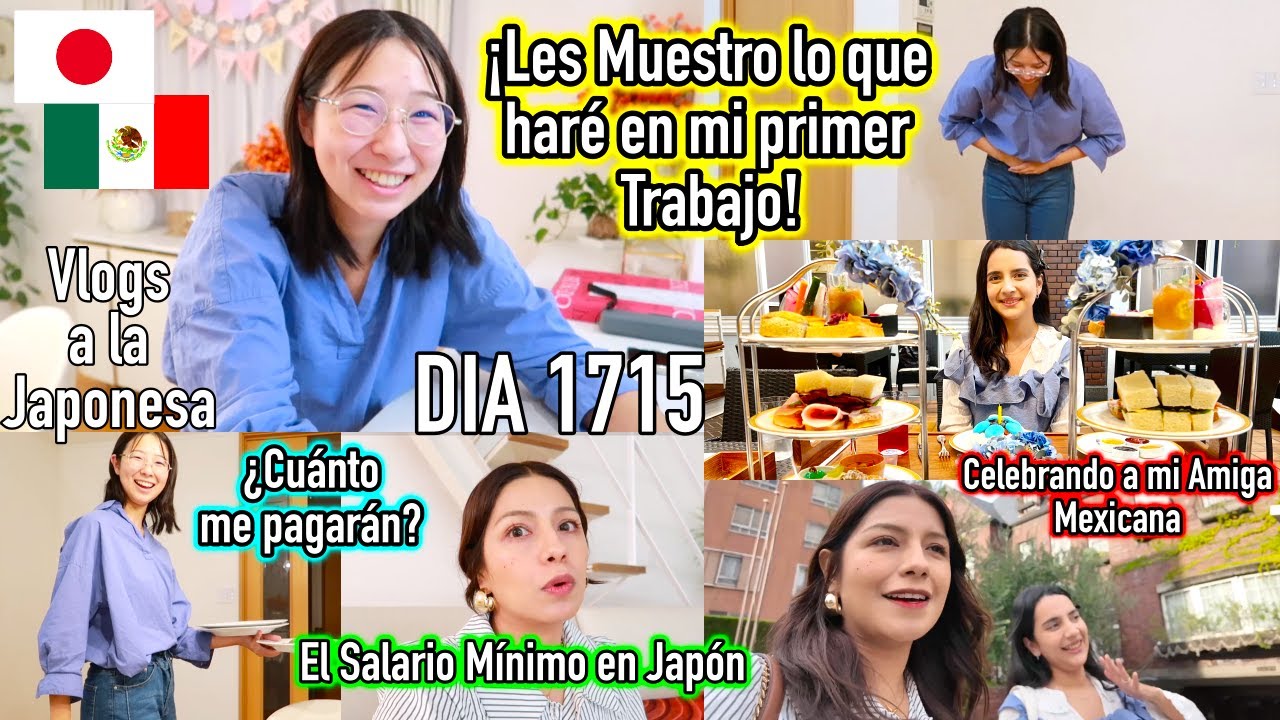 &iexcl;MI PRIMER DIA! Mi trabajo en JAP&Oacute;N y &iquest;CU&Aacute;NTO me pagan? 💵 + Otro Cumplea&ntilde;os  - Ruthi San ♡ 10-10-25