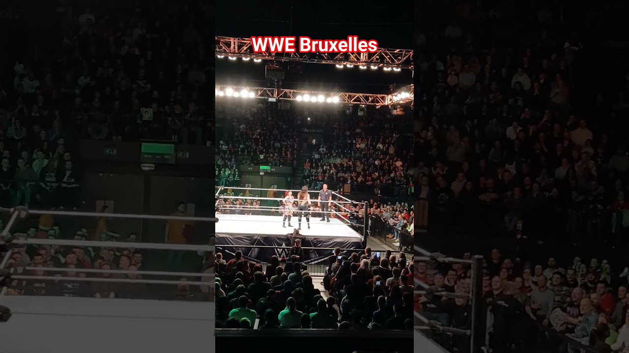 Raquel Rodriguez VS Iyo Sky Partie 1 WWE Bruxelles #9 