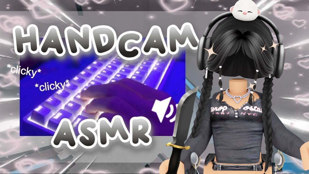 MM2 keyboard asmr + HANDCAM