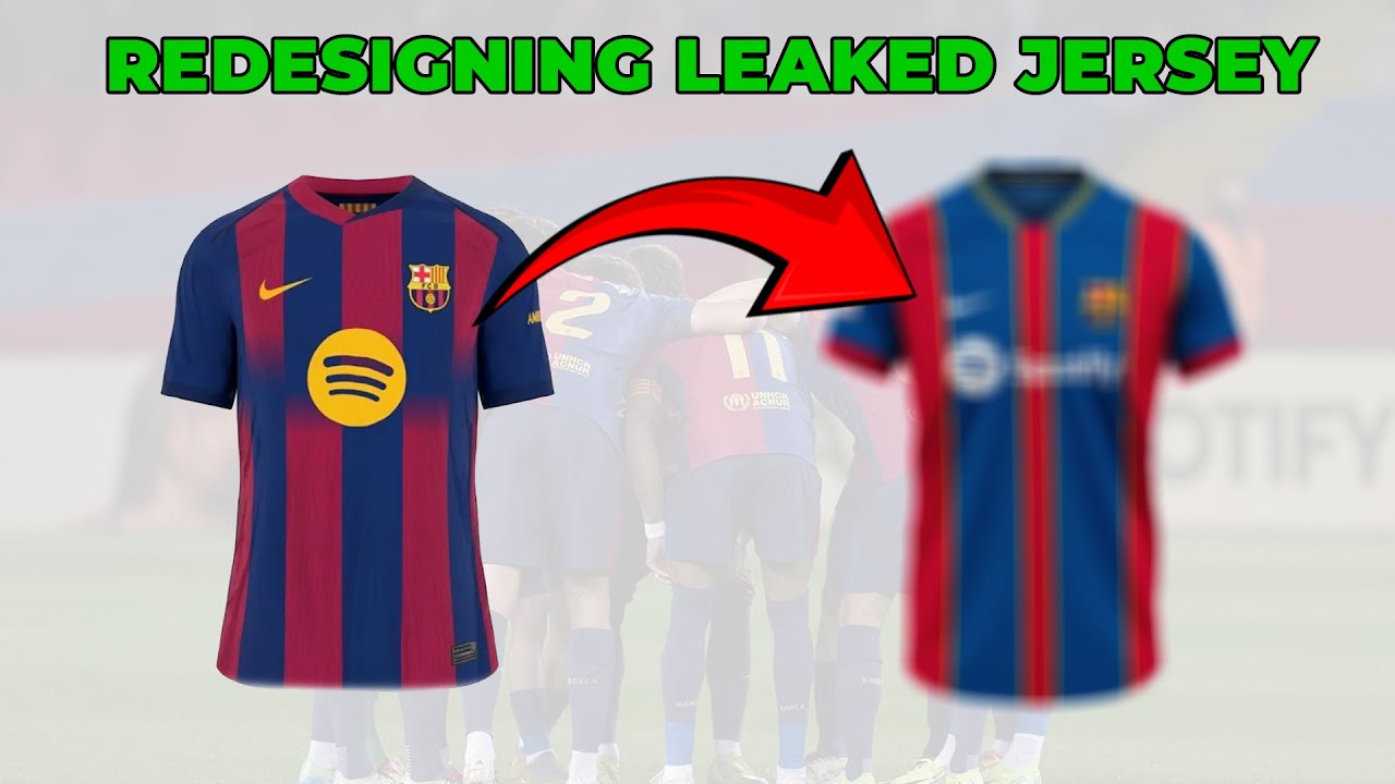 I redesigned leaked football jersey of 2026