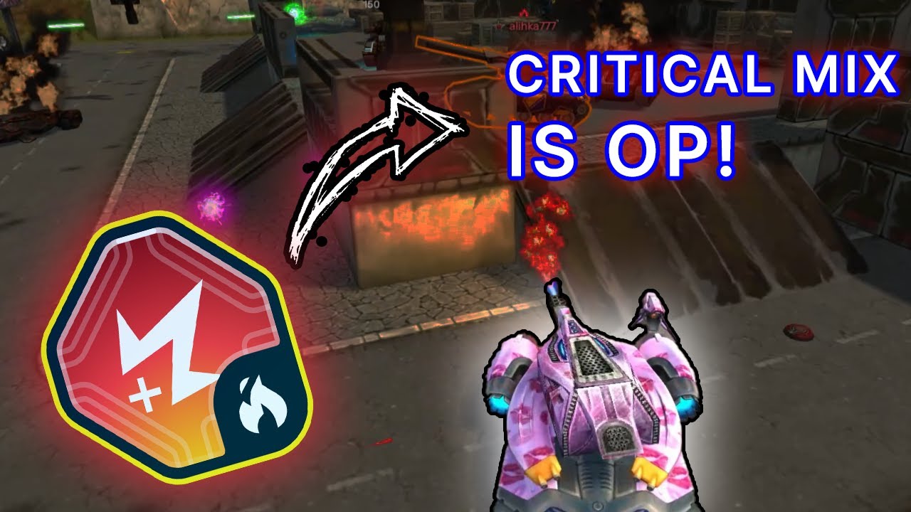 Tanki Online - BEST FIREBIRD AUGMENT! × Critical Mix Review × Augment Review