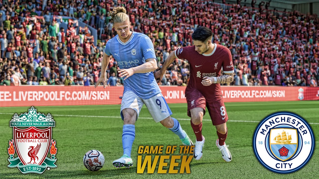 LIVERPOOL v MANCHESTER CITY - FC 24!