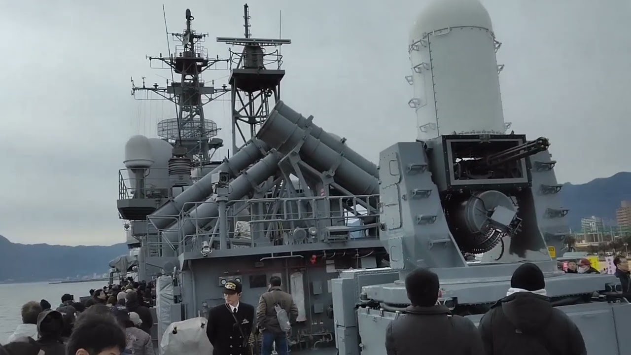 護衛艦あぶくま　別府入港　2026.1.31