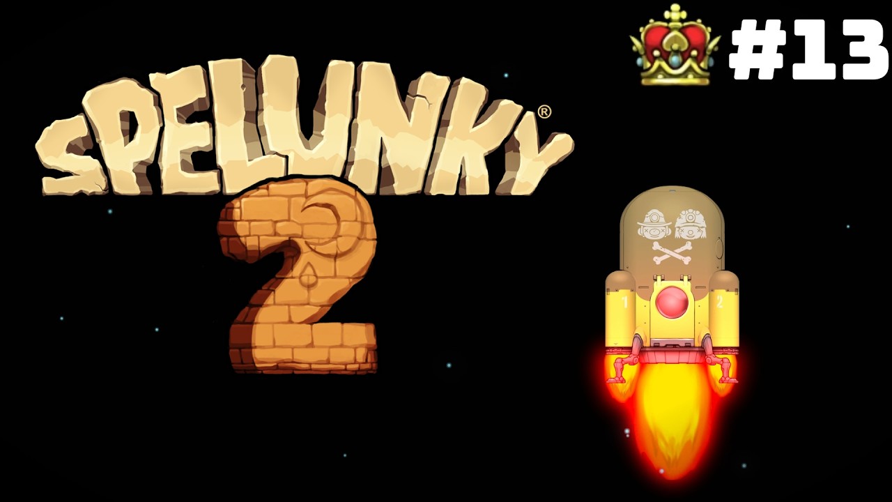 Noob attempts to beat Spelunky 2 AND SUCCEEDS! 👑 #12